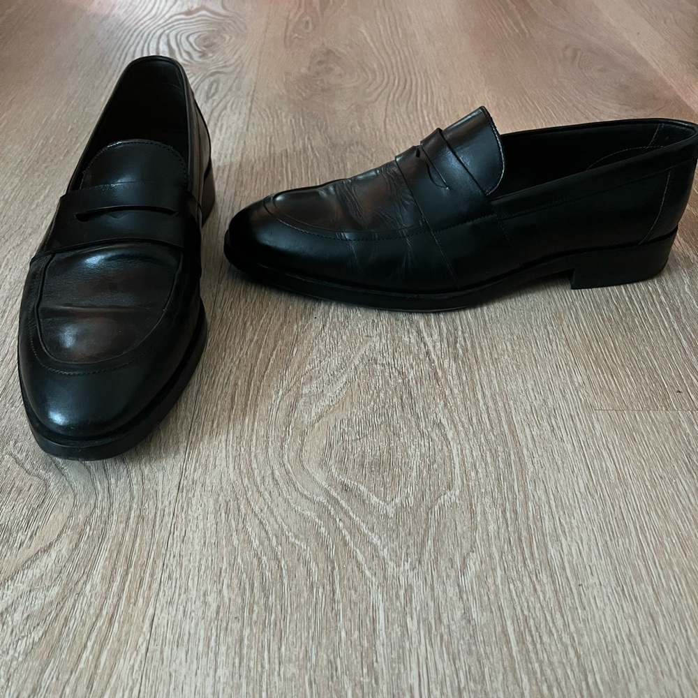 To Boot New York Black Loafers